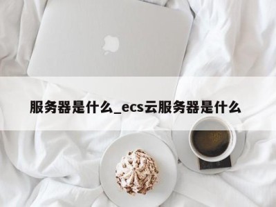 烟台服务器是什么_ecs云服务器是什么 